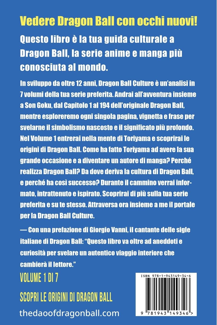 Dragon Ball Culture Volume 1: Origini