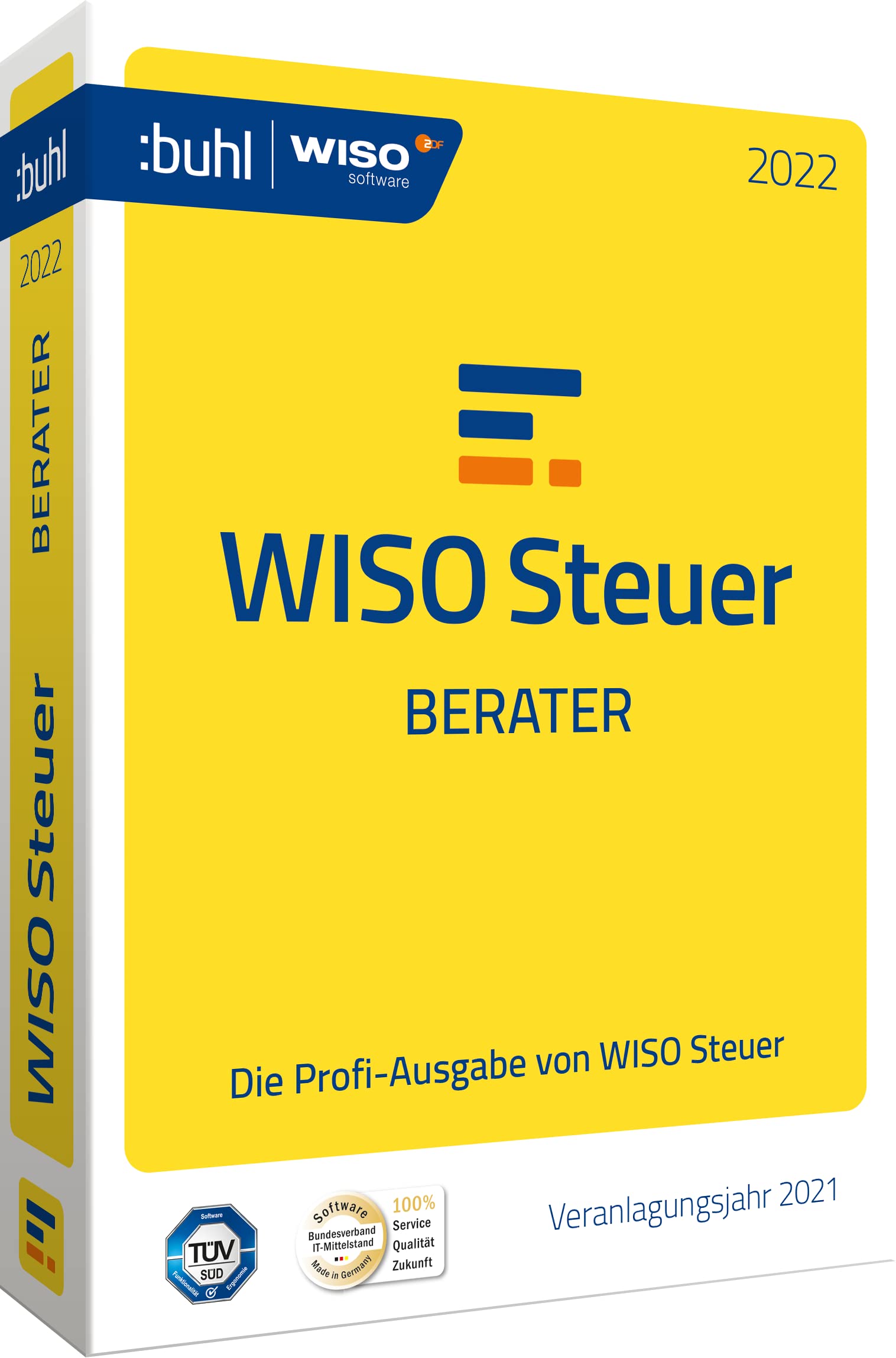WISO Steuer-Berater 2022 (für Steuerjahr 2021|Standard Verpackung)