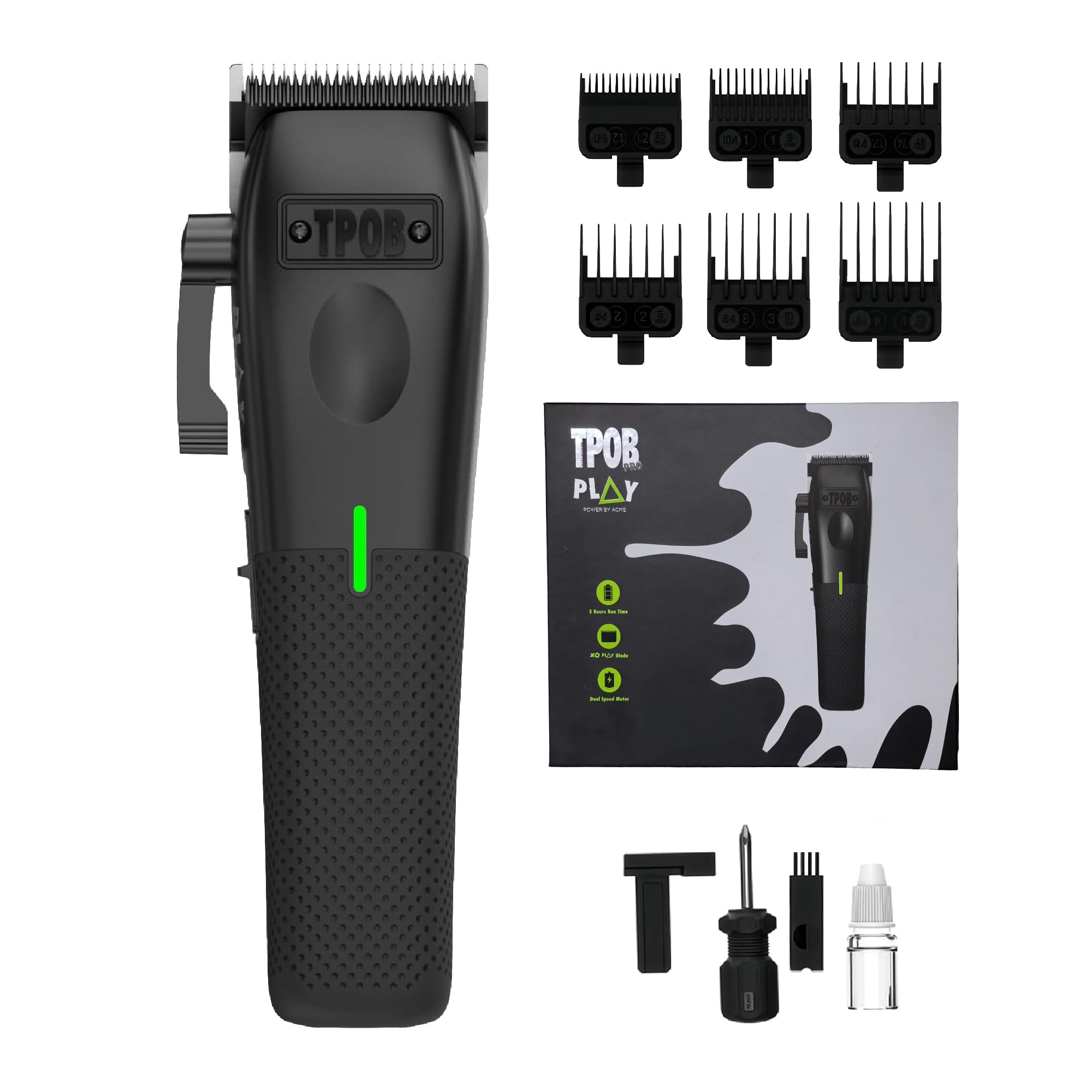 Amazon.com: TPOB Play Barber Hair Clippers for Men 7500 RPM with