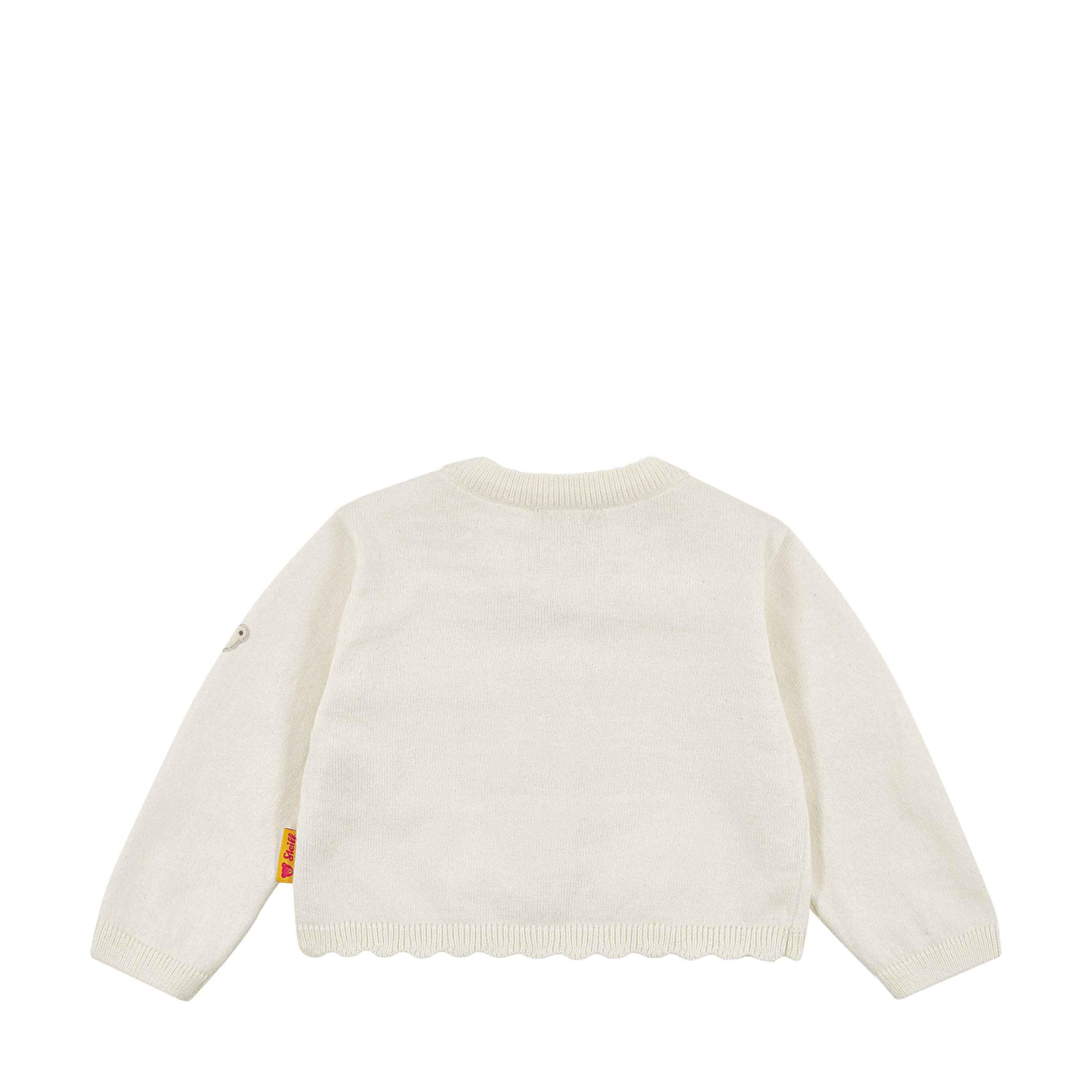 Steiff Baby-Mädchen Strickjacke Leichte Baumwolljacke