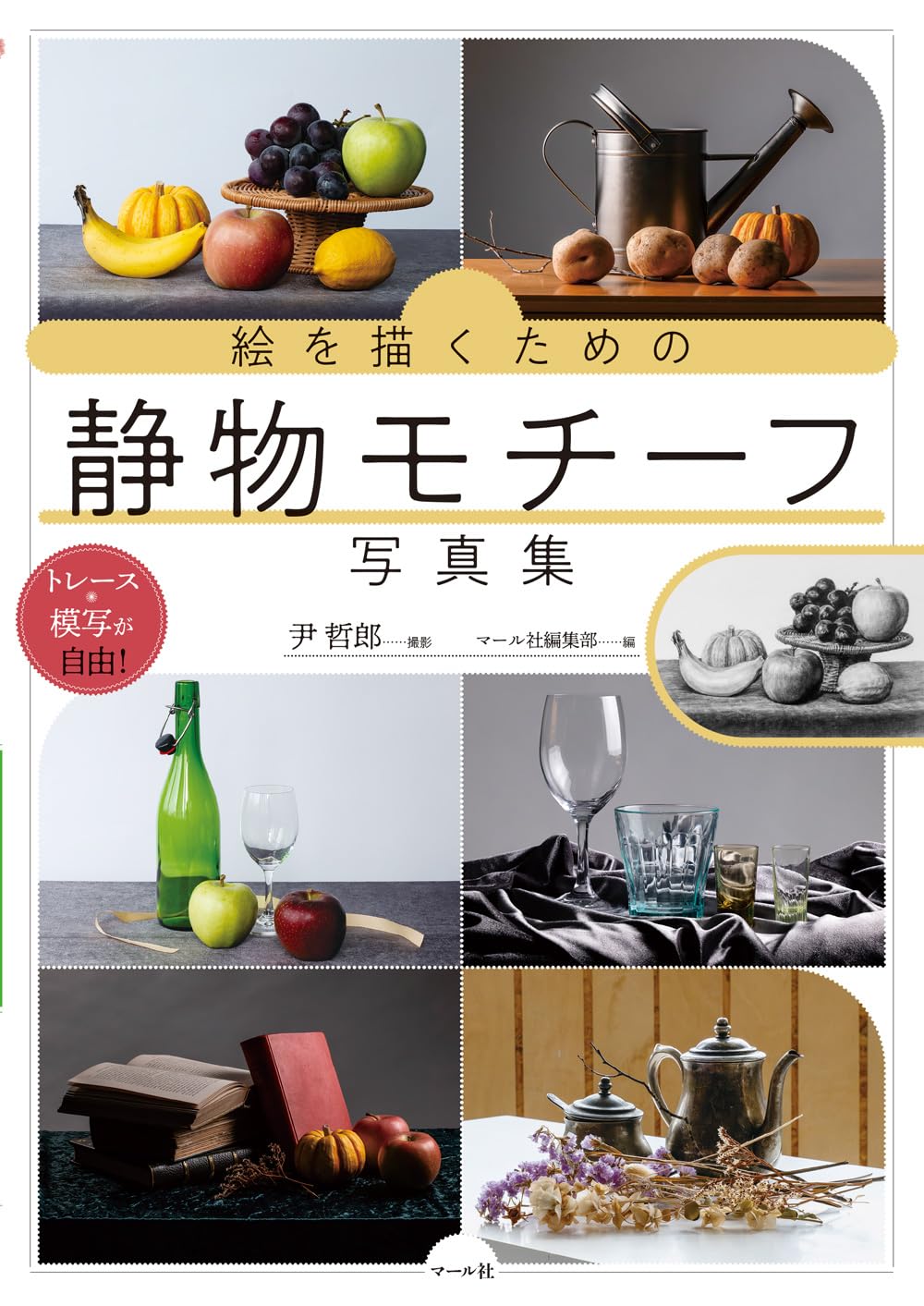 マーチョイ、秋の静物、希少画集画、新品額装付 絵を描くための静物モチーフ写真集 | 尹哲郎, マール社編集部 |本