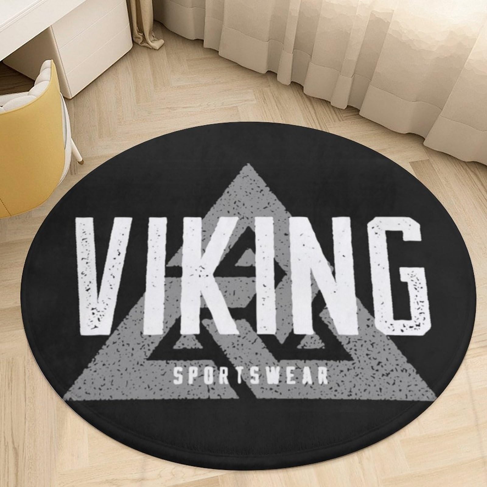 Tapis viking flanelle 3D avec support antidérapant haute performance