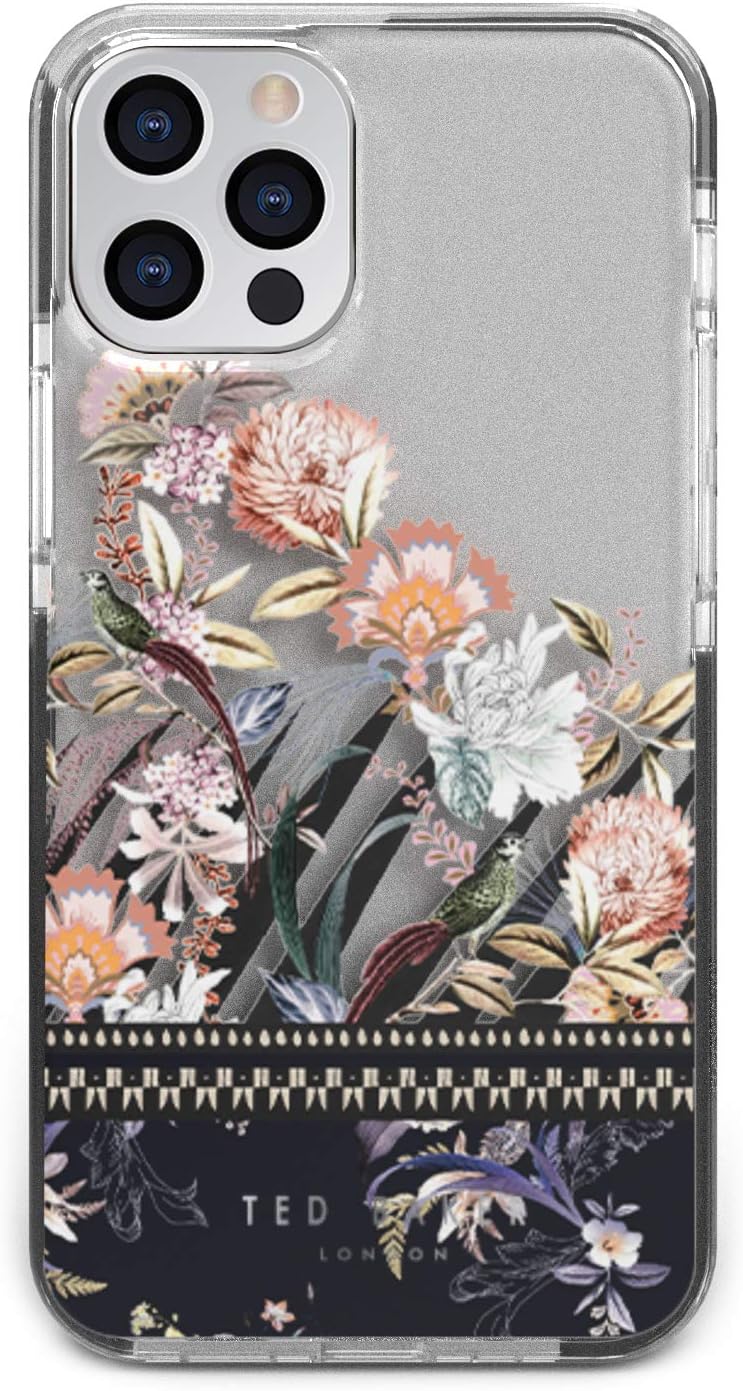 Ted BakerDecadence Anti-Shock Case for iPhone 12 Pro Max (2020) 6.7 Inch - Clear