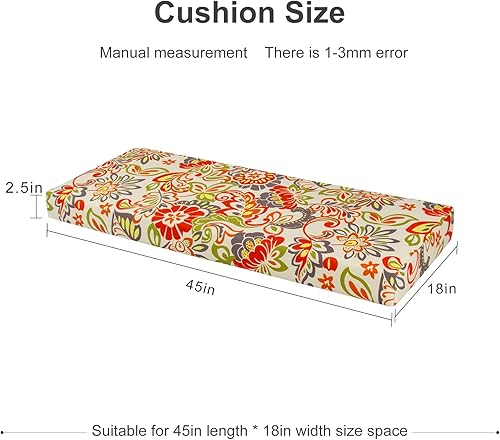 Miniatura 4 de Cojines de banco personalizados para exteriores, cojines de ventana de bahía para muebles de exteriores e interiores, cojines de silla de patio,