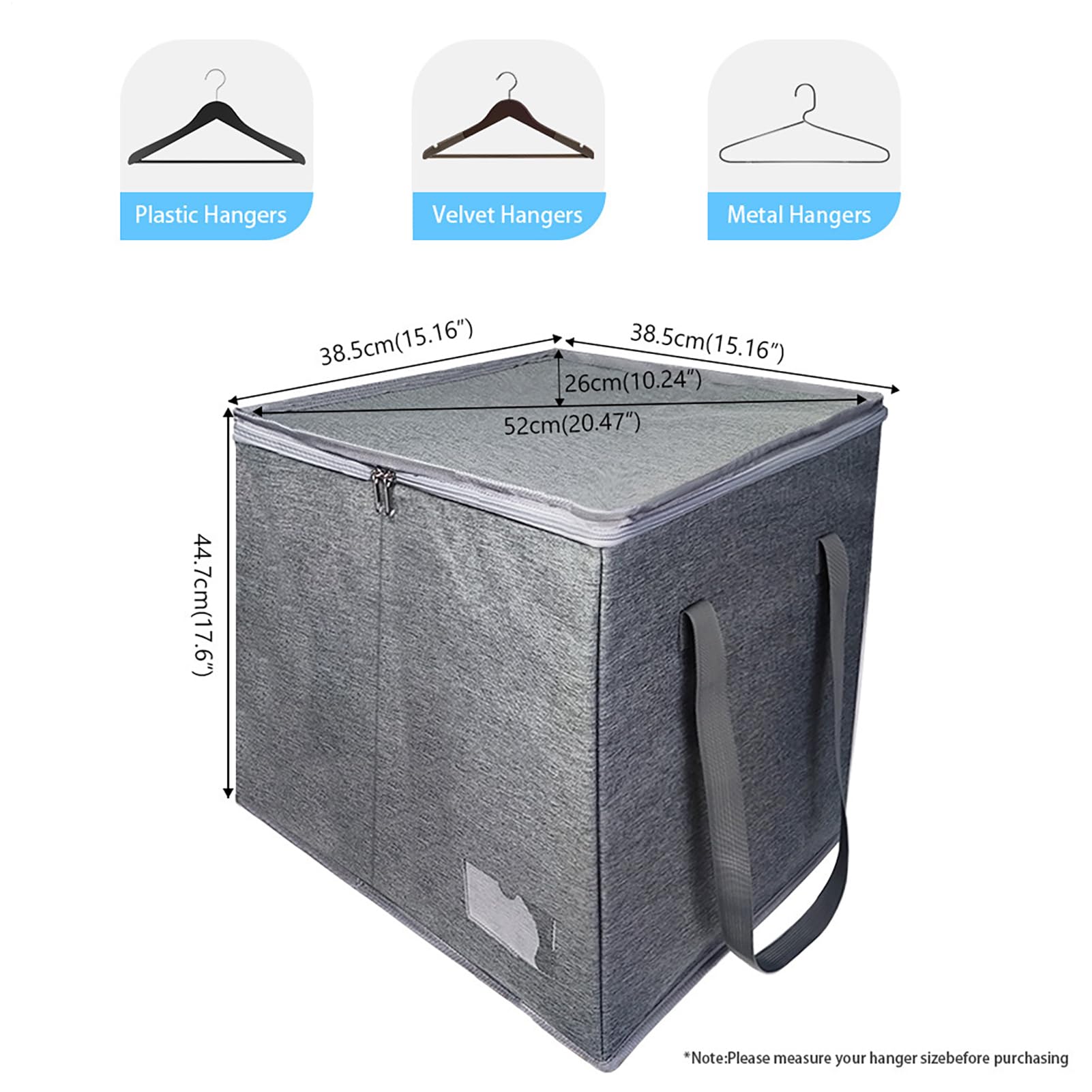 Kleiderbügel-Aufbewahrungsbox Container-Aufbewahrungstasche Tragbarer | Kleiderbügelaufbewahrungshalter Tragbar Vielseitig Für Kleidung Puppen Schrank Reise Schlafzimmer