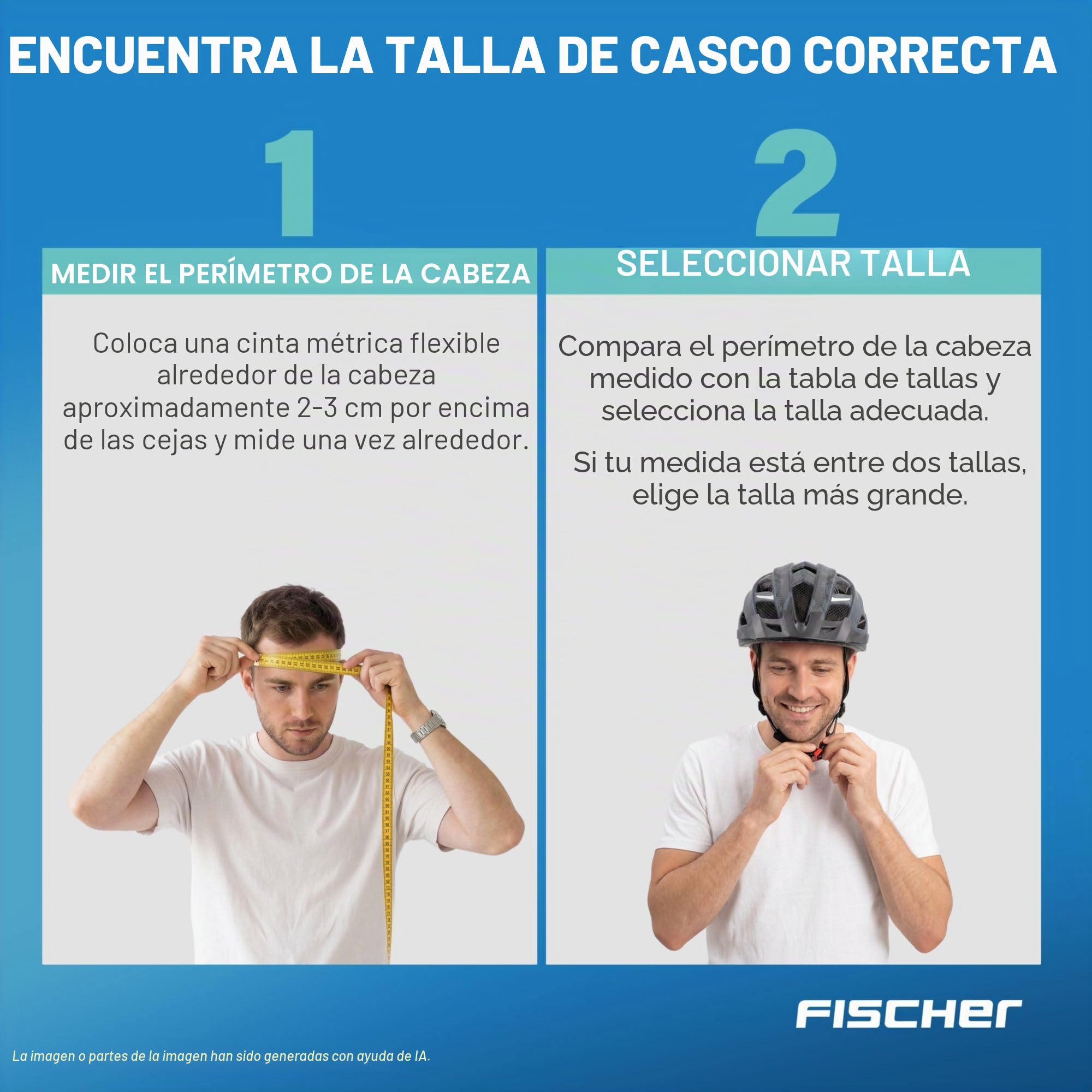 Fischer Urban Plus - Casco de ciclismo con luz trasera LED integrada para hombre y mujer