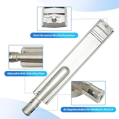 Vista 6 de SA652Z - Kit de piezas de repuesto SA663A (paquete de 5) para Bull 16521 16631, 16670 16520, Cal Flame bbq04103000, G Series G5, Brahma 57569