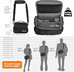 TARION Sac pour appareil photo DSLR Sac Messenger Petit sac à caméra DSLR Sac à bandoulière Sac à harnais pour SLR Caméras sans fil
