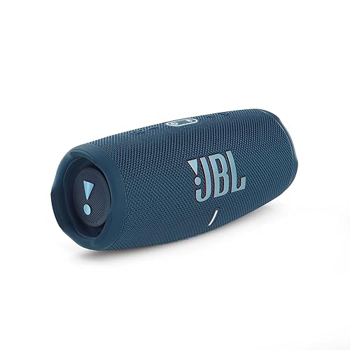 JBL Charge 5 Bluetooth-Lautsprecher in Petrol-Blau – Wasserfeste, portable Boombox mit integrierter Powerbank – Eine Akku-Ladung für bis zu 20 Stunden kabellosen Musikgenuss - Petrol