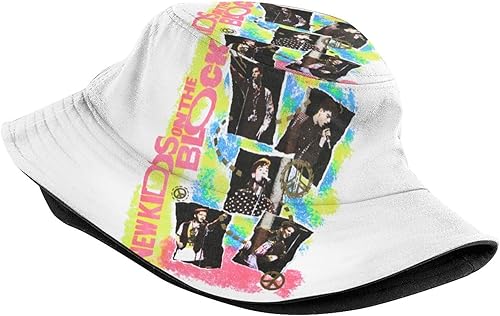 Miniatura 2 de New-Kids On The-Block Summer Breathable Bucket Hat Fisherman Hat Unisex