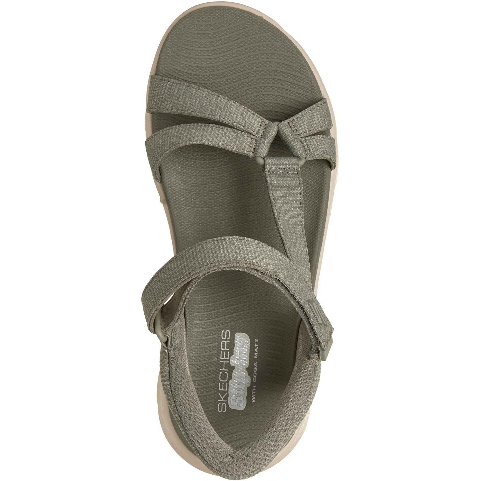 Skechers Damen Go Walk Flex Sandal-Illuminate Hands Free Slip-ins Fischersandale