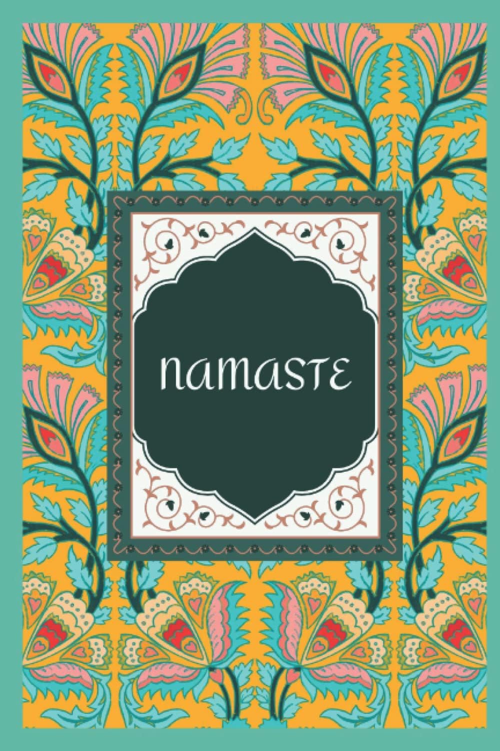 Namaste NootBook: Indian Design Namaste Notebook