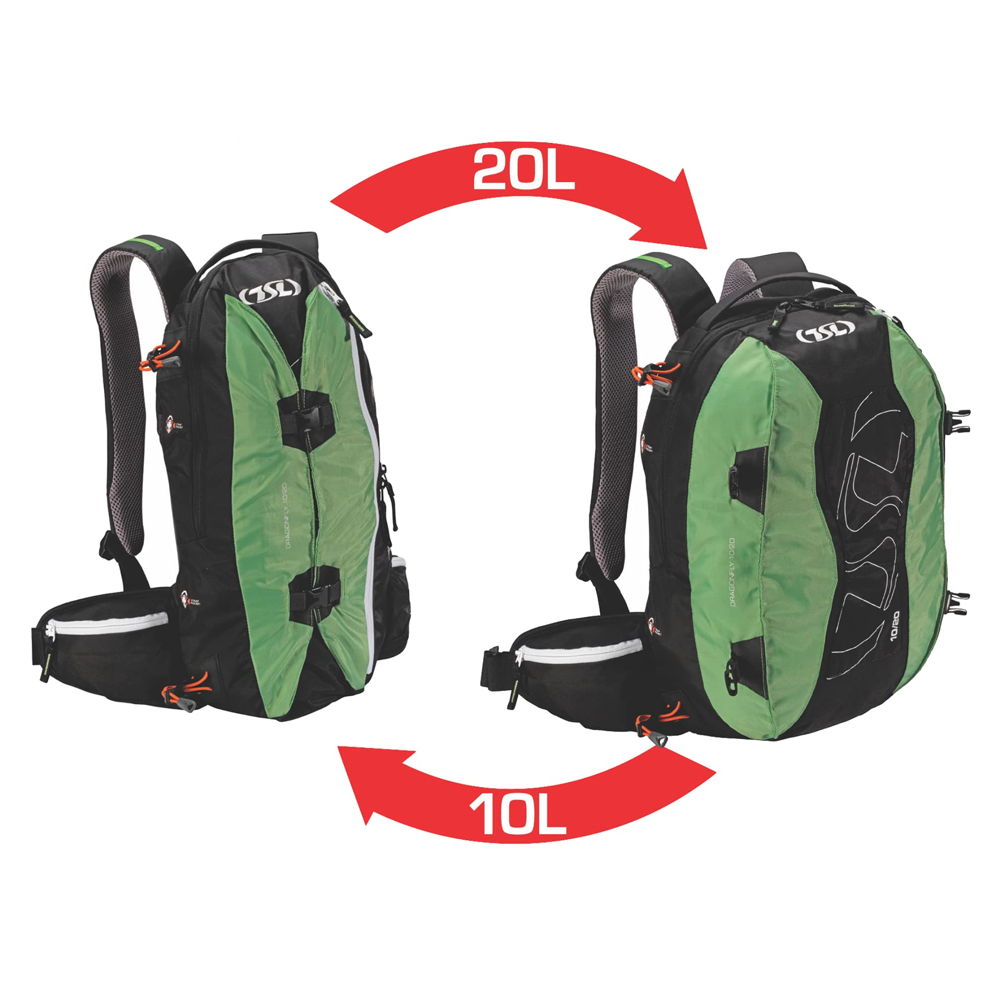 TSL Dragonfly 10/20 Sac à Dos Mixte (Lot de 1)
