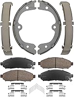 Vista 25 de Detroit Axle - Zapatas de freno traseras para 93-07 Subaru Forester Impreza Saab 9-2X, 90-99 Legacy 1993 1994 1995 1996 1997 1998 1999, Reemplazo