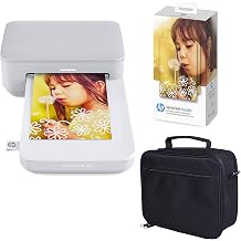 HP Sprocket Studio 4x6 Instant Photo Printer Photo Paper Bundle