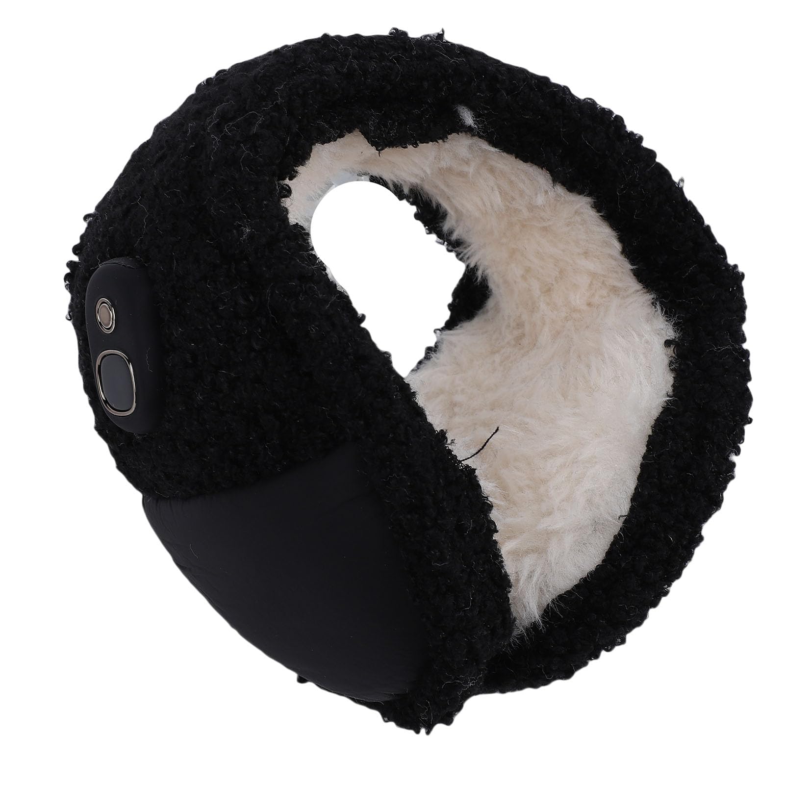 Asixxsix Orejeras Térmicas, Orejeras Térmicas Plegables con 3 Niveles de Temperatura, Calentadores de Orejas Térmicos con Recargable para Hombres Mujeres Invierno Actividades Interiores Al Aire