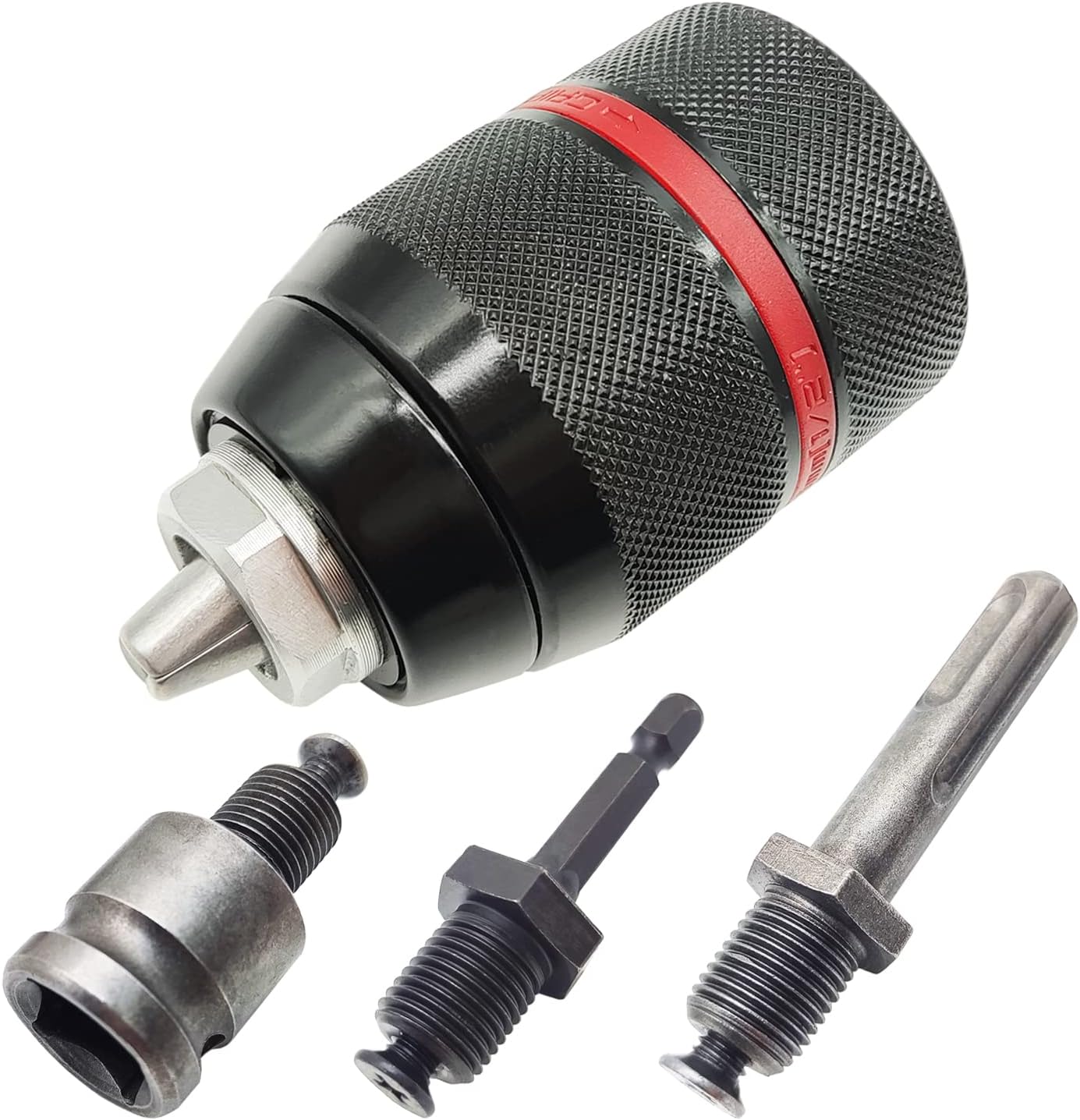 PATUOPRO Keyless Drill Chuck Quick Change Hand Drill Chuck 1/220UNF