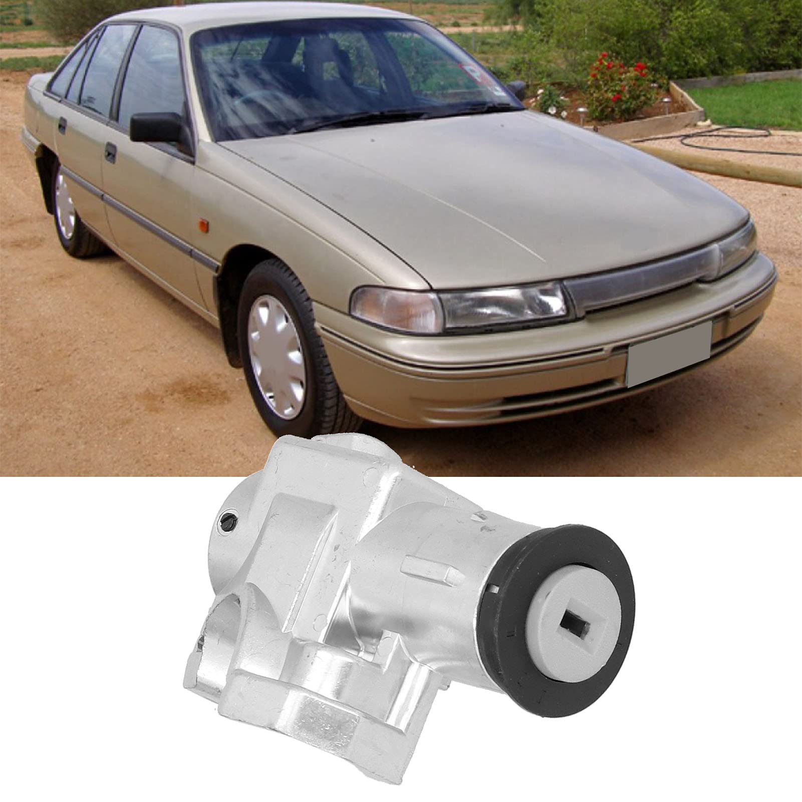 Zestaw zamka bagażnika zapłonu Zestaw wysokiej jakości metalu ABS do Holden Commodore VN VP VR VS Sedan 1988 1997 z centralnym zamkiem 4 zamki 2 klucze w zestawie