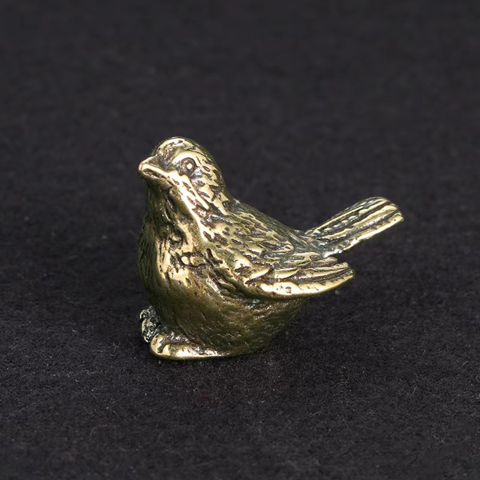 真鍮・金メッキ　小鳥 Amazon.co.jp: ALHBEJT 真鍮 金色の鳥の置物 小鳥の像 ヴィンテージ