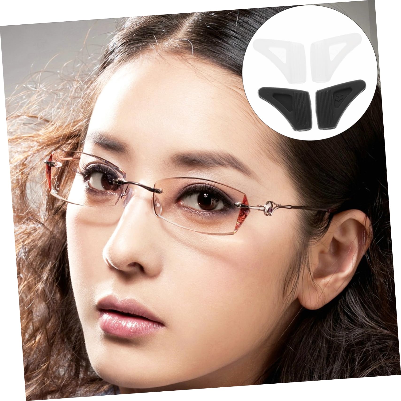 FOMIYES Glasses Ear Hooks 20 Pairs Non-Slip Silicone Temple Tips Eyeglasses Retainer Kit Sports Temple Tips Glasses Holder