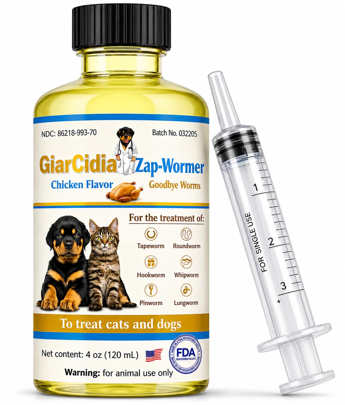 Giarcidia Broad Spectrum 120ml