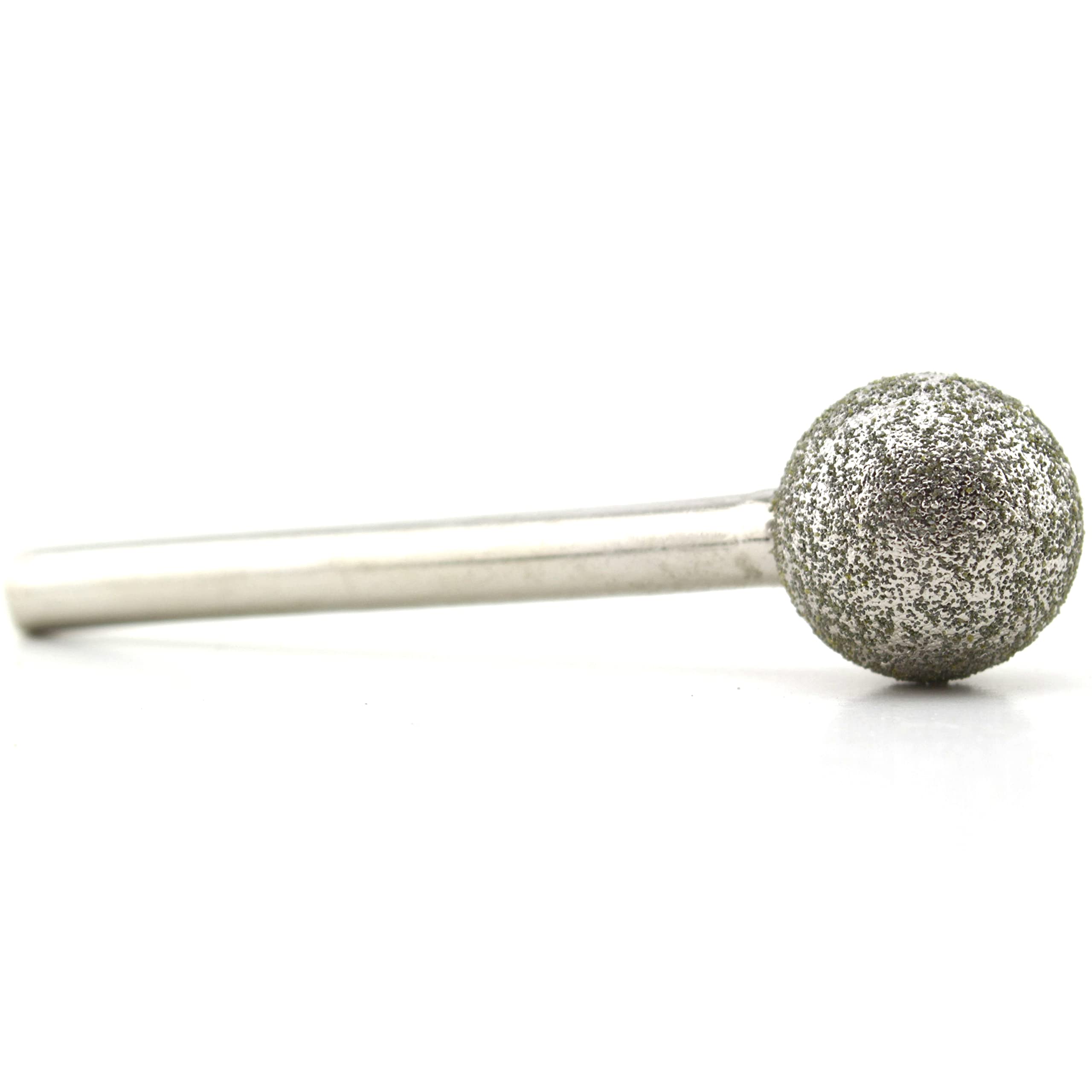 JINGLING 12mm 15/32 inch Spherical Head Diamond Grinding Bits Round Ball Bit Sphere Rotary Burr Grit 80 Stone Carving Tools 1/4" Shaft Attachment for Bosch, DeWalt, Makita — Amazon image 12