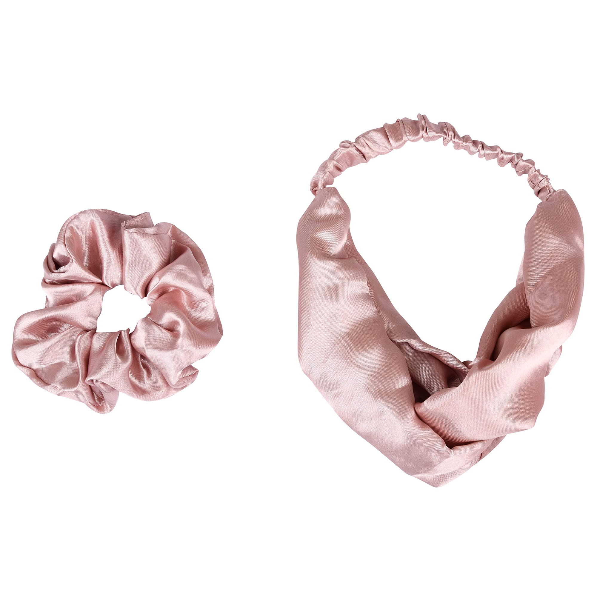 Nnr Satin Silk Cross Head Bands For Women, Hair Scrunchies For Girls- Pack Of 2 Pcs - Nude Brown (B09BJF4PJ7) Amazon Price History, Amazon Price Tracker