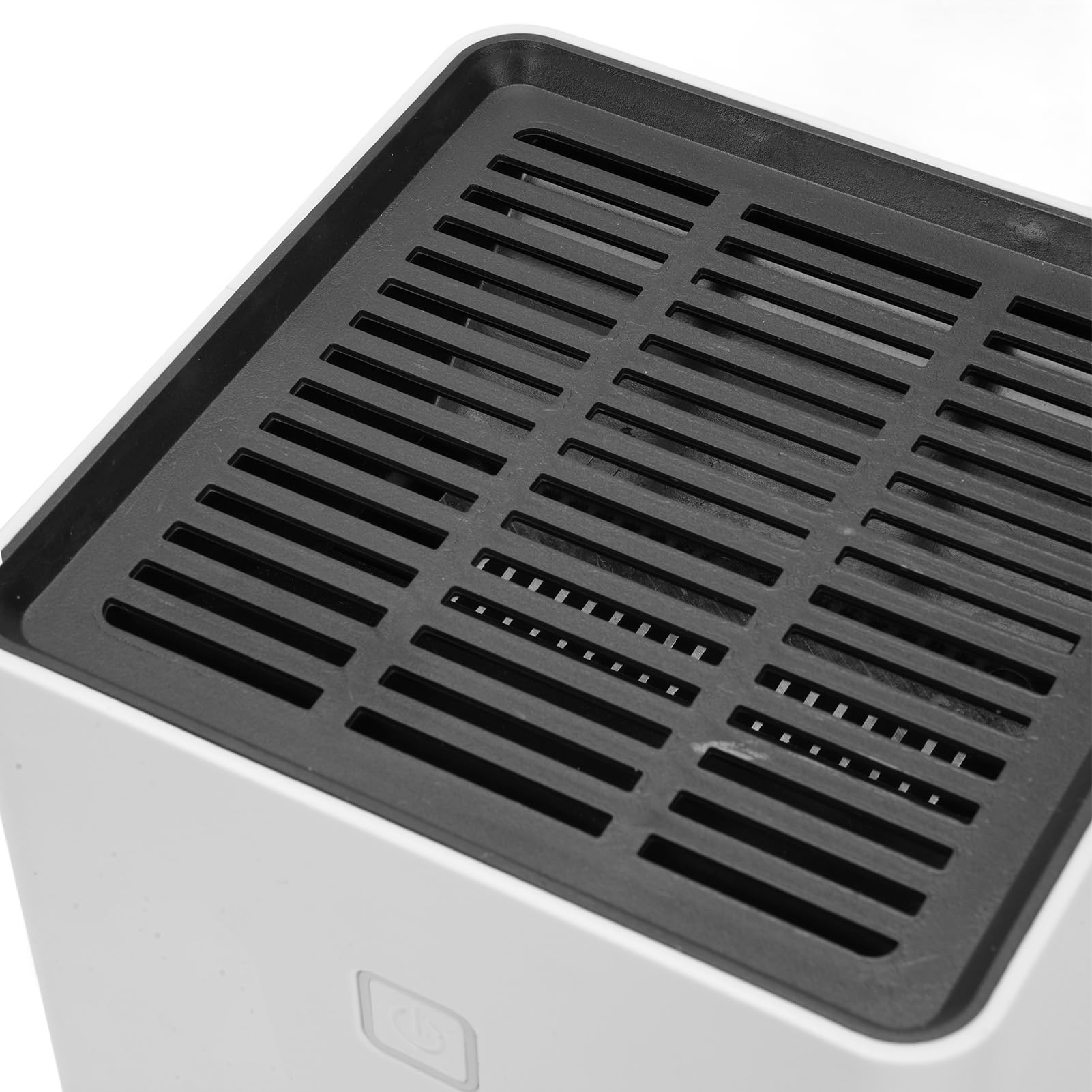 Deumidificatore Elettrico, Assorbitore di umidità con Rilevamento Intelligente da 350 Ml Al Giorno con Serbatoio Dell'acqua da 1,1 Litri, a Basso Rumore, per Camera da Letto, (Spina europea