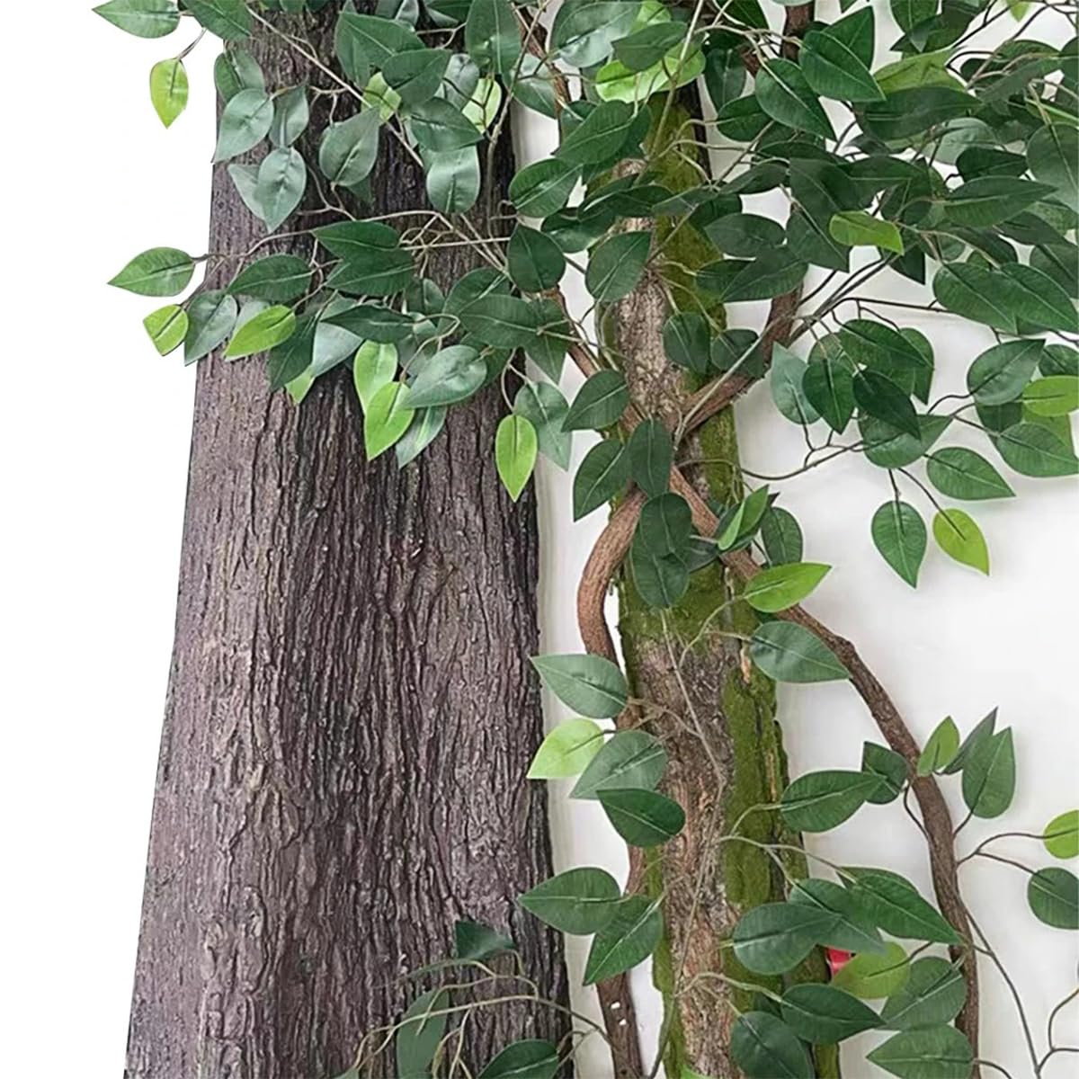 Corteza Artificial De Silicona De 50 x 100 Cm, Ideal para Decorar Pilares, Tuberías, Postes De Alumbrado Público Y Envolver