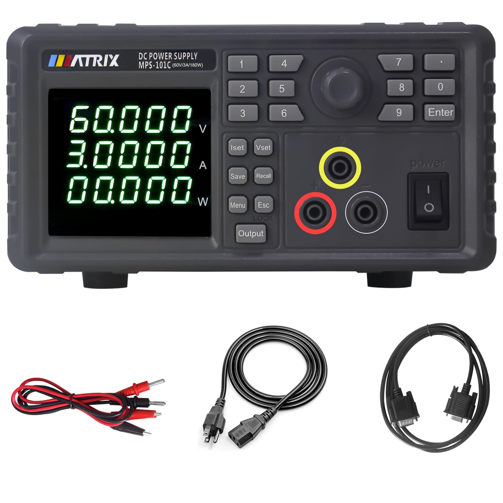 Amazon.com: MATRIX Linear Programmable DC Power Supply MPS-101C