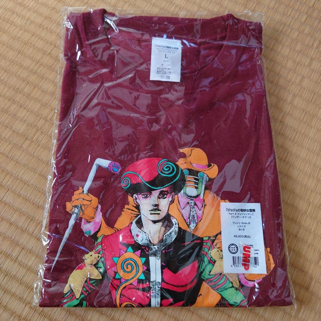 ジョジョの奇妙な冒険 8部 ジョジョリオン Tシャツ ワンダー・オブ・U-