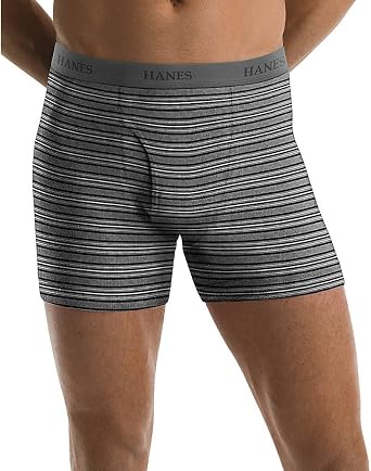 Hanes Ultimate Men's Underwear Boxer Briefs Pack, Cotton Boxer Briefs, Sexy Men's Underwear, Boxer Briefs for Men, Multipack