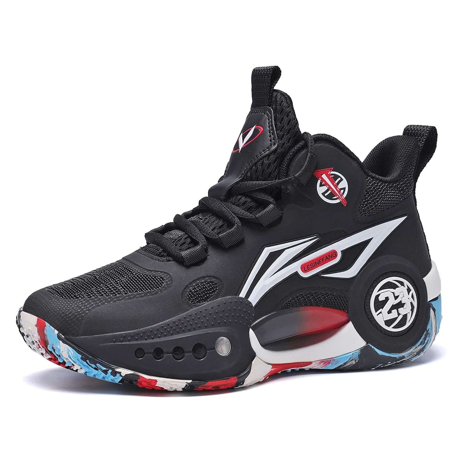 JMFCHI Kids Basketball Shoes High-top Sports Shoes Sneakers Durable Lace-up Non-Slip Running Shoes Secure for Little Kids ... - Review, Price and Buying Guide