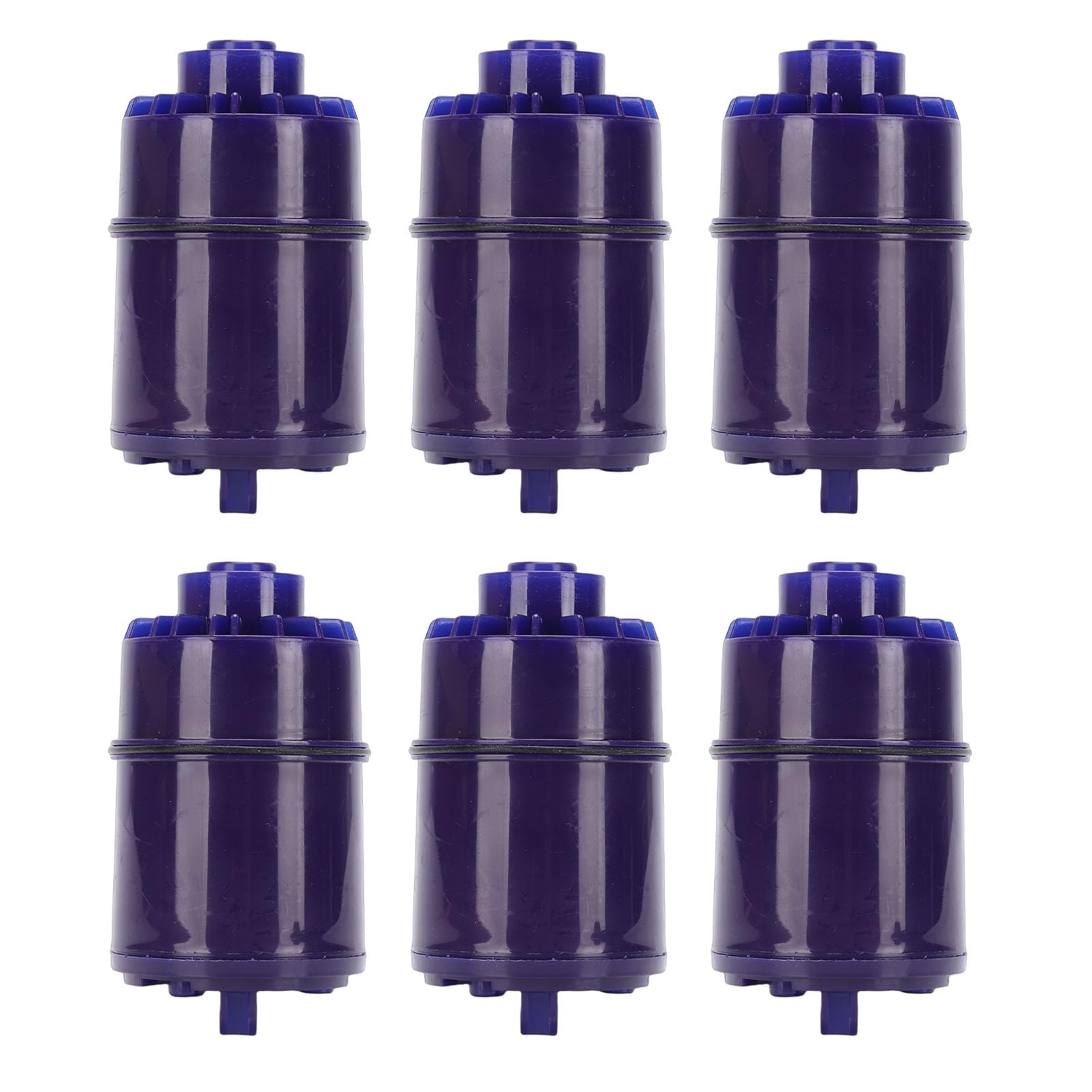 Fockety Zestaw Filtrów Wymiennych do Baterii, 6 Sztuk, do RF9999 RF-3375 | Wymiana filtra wody, redukuje PFAS, pojemność 100 gal, z naklejkami, do systemu filtracji kranu RF9999 RF-3375