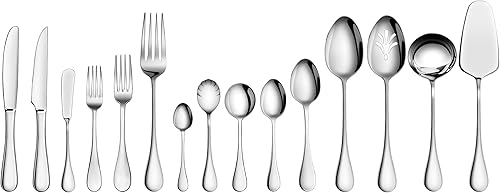 Miniatura 2 de Artaste 56457 Rain - Juego de cubiertos de acero inoxidable 1810, 103 piezas, servicio para 12 personas