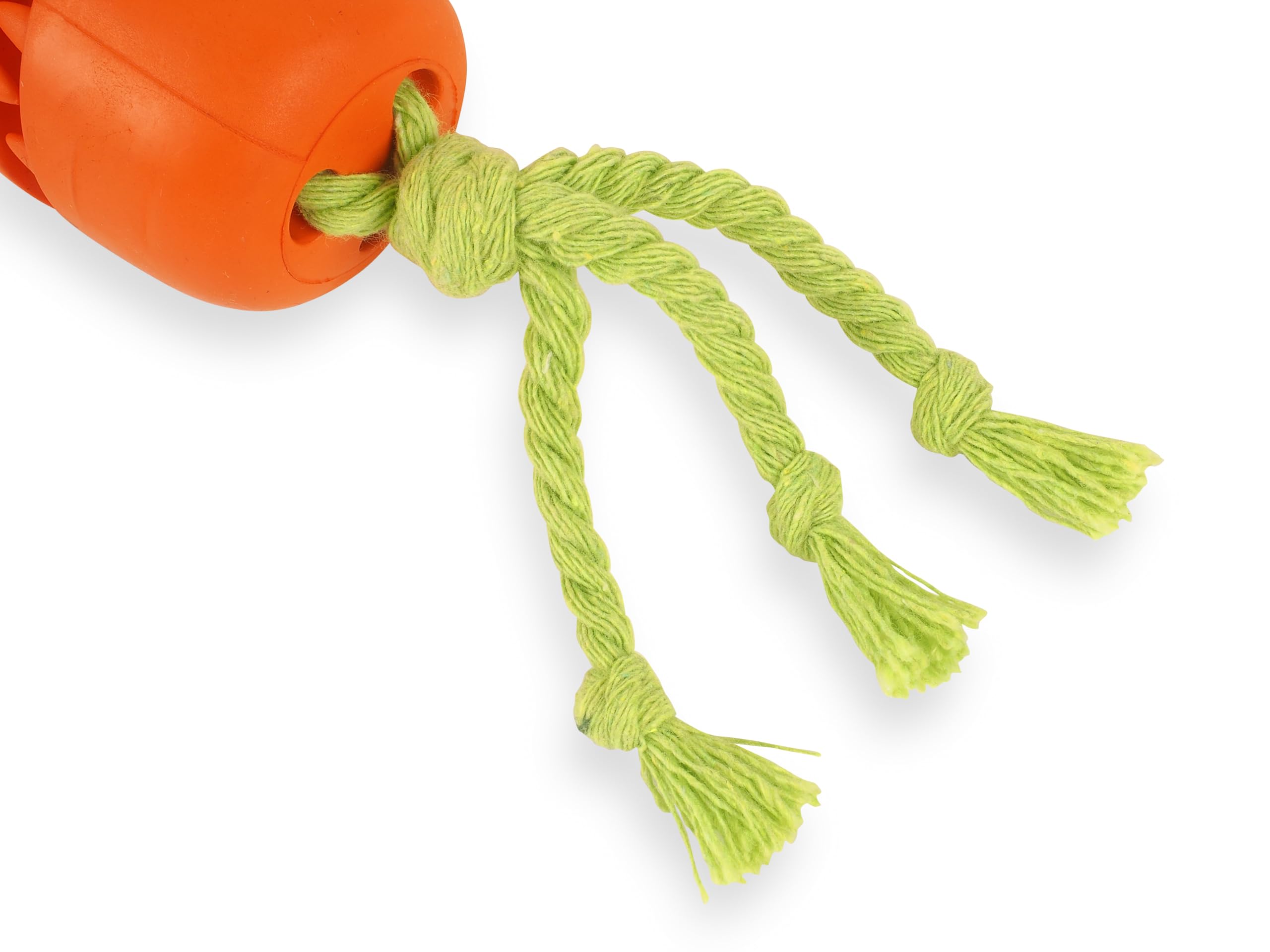 Smart Garden Christmas Carrot Treat Dispenser Dog Toy, Orange, 26cm, Christmas Dog Toy - Image 3