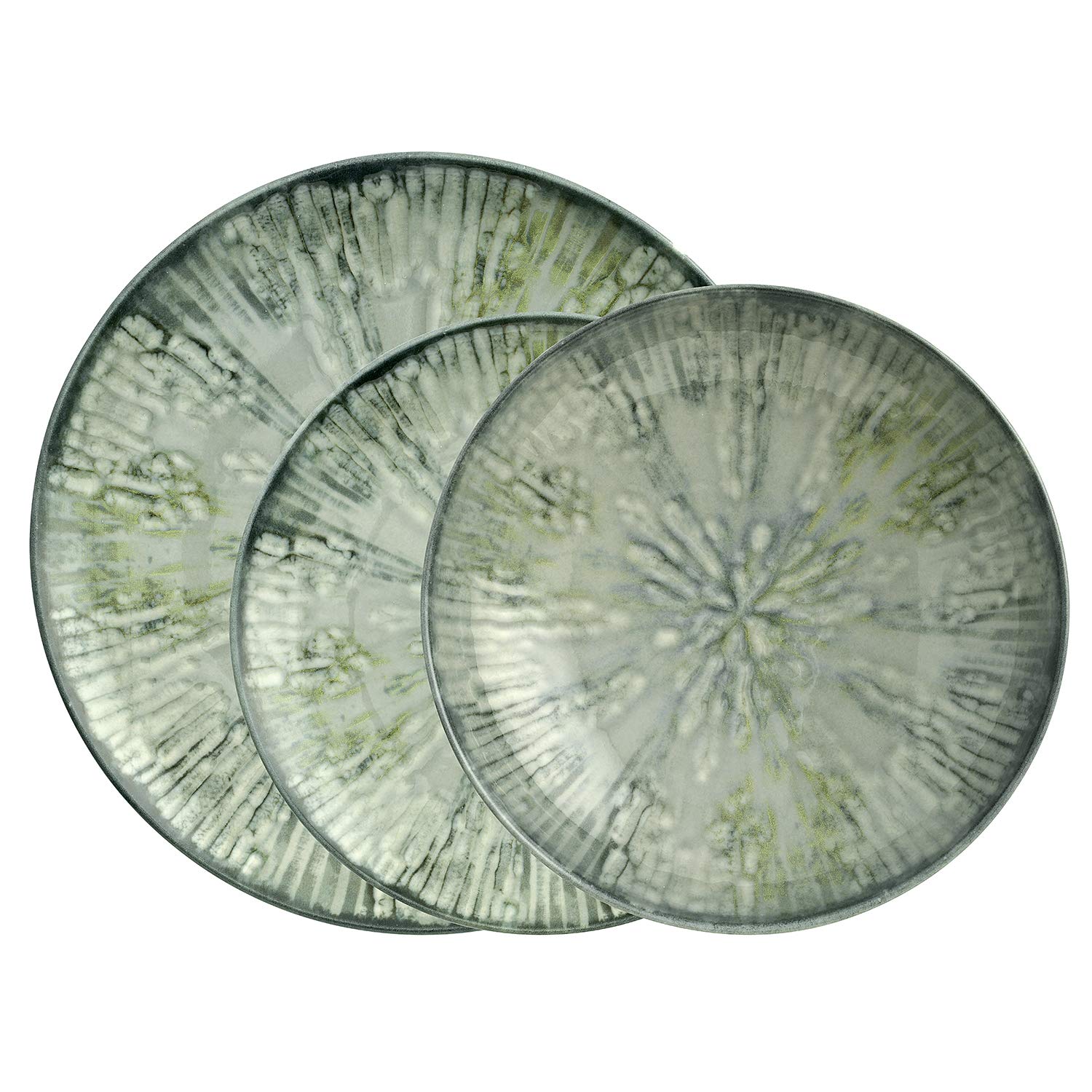 ARTHUR KRUPP 67351GA2 Fusion Grey porcelanowa zastawa stołowa 12-częściowa