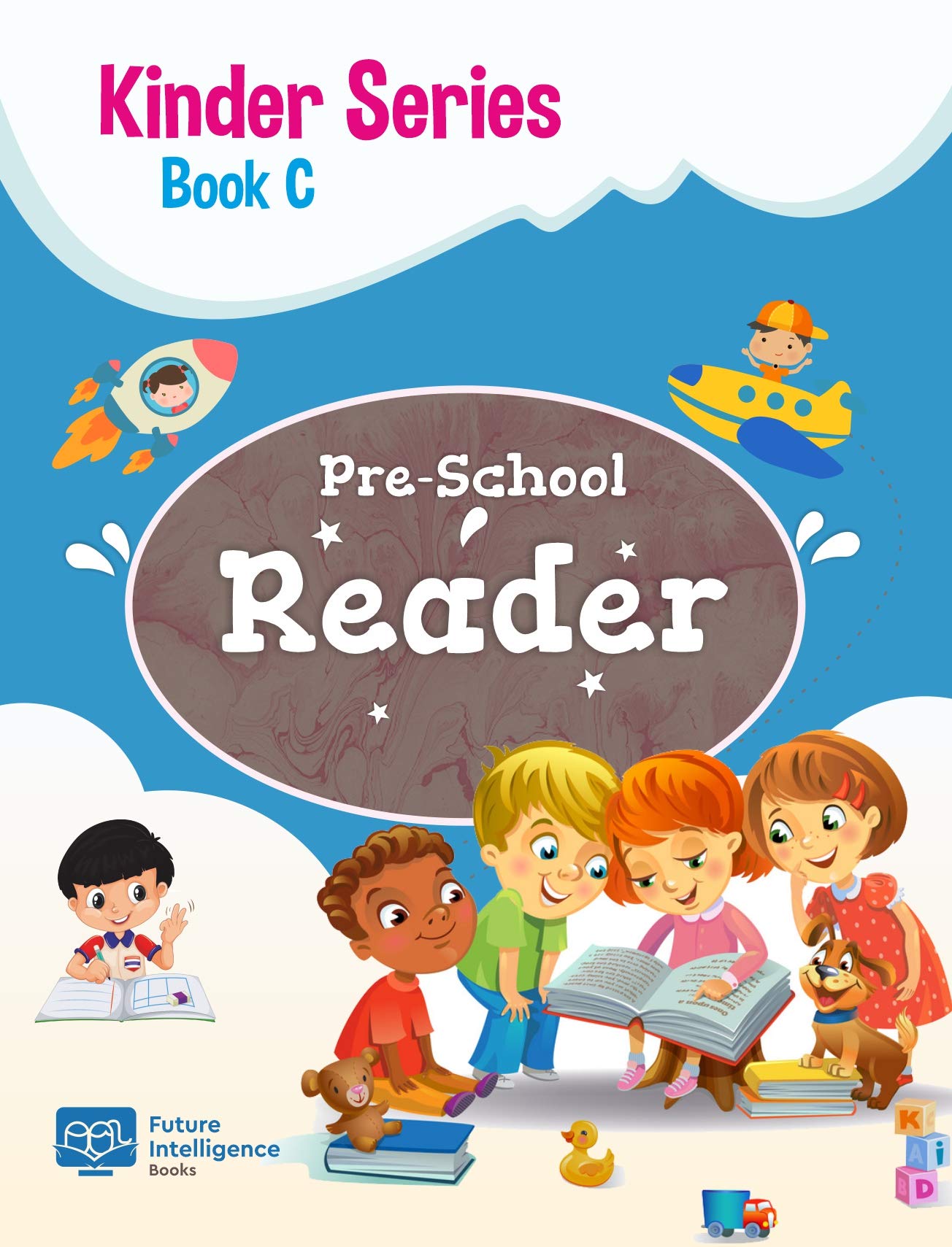 UKG Consonents, Vowels, CVC, VC, Phonics, Words, Reading Books [Paperback] Future Intelligence Books [Paperback] Future Intelligence Books