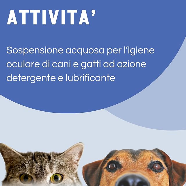 Foto 2 de 7 de Idrovale - Suspensión acuosa 25 ml - Higiene Ocular para perros y gatos - Limpiador y lubricante