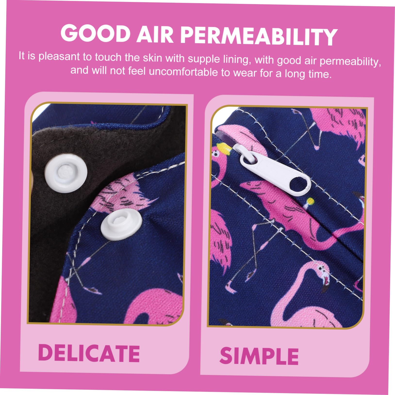 GLEAVI Set Di Assorbenti Riutilizzabili Per La Casa Di Portable Mestrual Pads Materiale Di Alta Qualità Sicuro E Confortevole Per Luso Quotidiano
