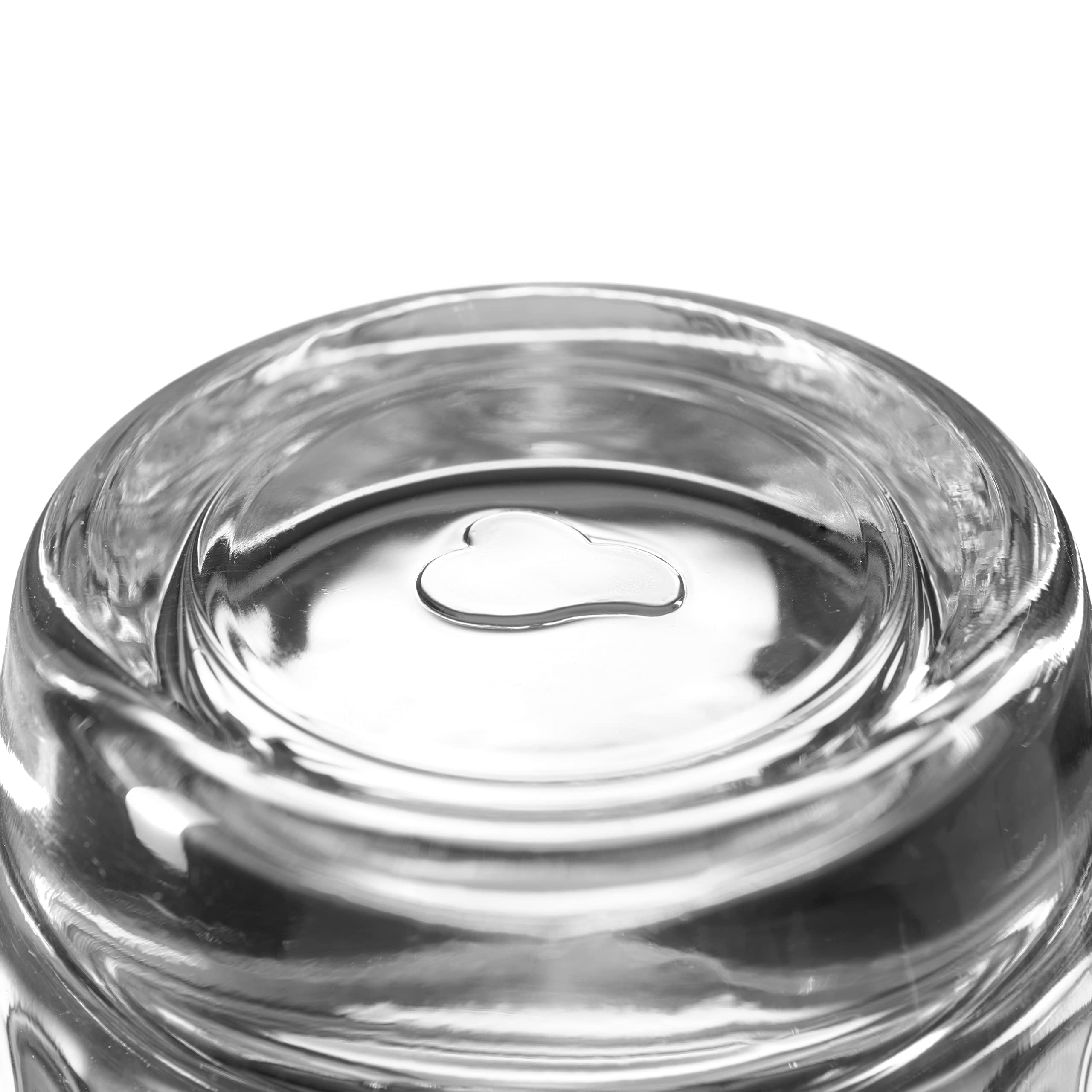 Leonardo Optic Trink-Gläser 6er Set, spülmaschinengeeignete Saft oder Wasser Gläser, Trink-Becher aus Glas mit Muster, 215 ml, 012683 (Packung mit 3)