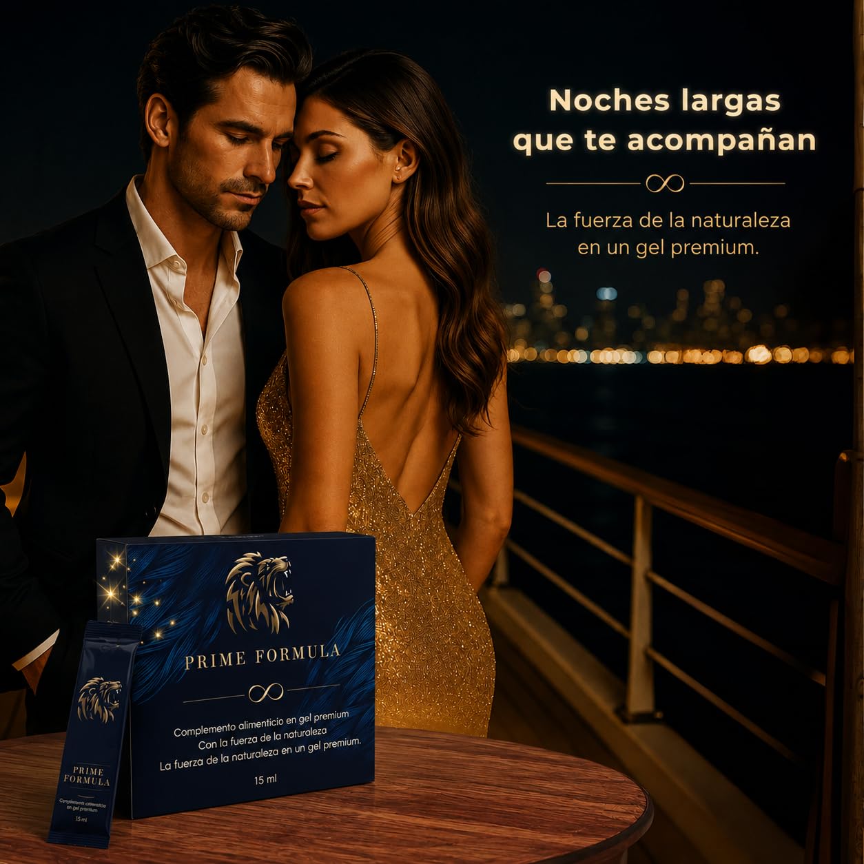 PRIME FORMULA Miel Afrodisíaco Hombre, Efecto Inmediato, 12x12g Stick Miel Gel, Fuerte para Hombres Activos