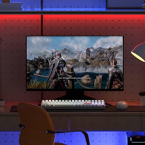 Miniatura 7 de Newmen GM1000 Teclado mecánico inalámbrico para juegos, Bluetooth 5.02.4GHzUSB-C, teclado personalizado intercambiable en caliente, teclados