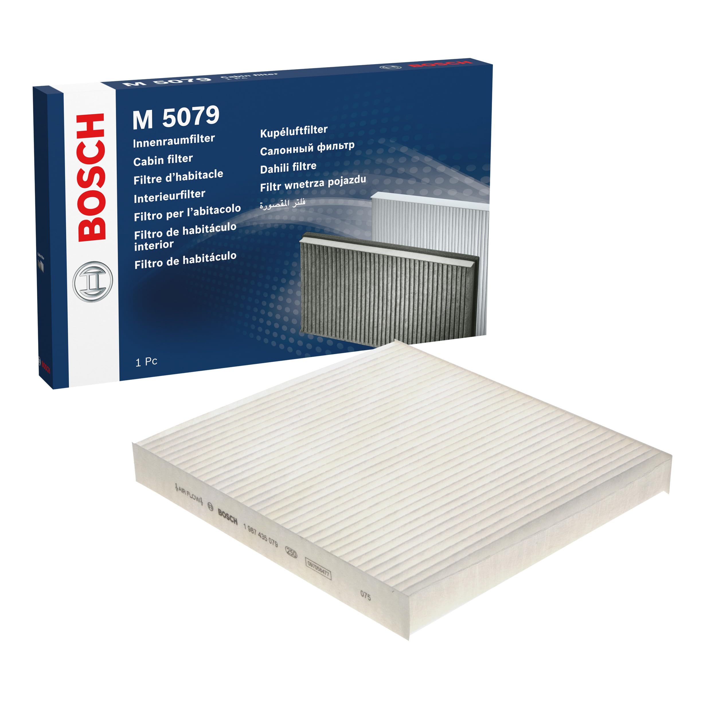 Amazon.com: Bosch 1987435079 M5079 Standard Interior Filter  