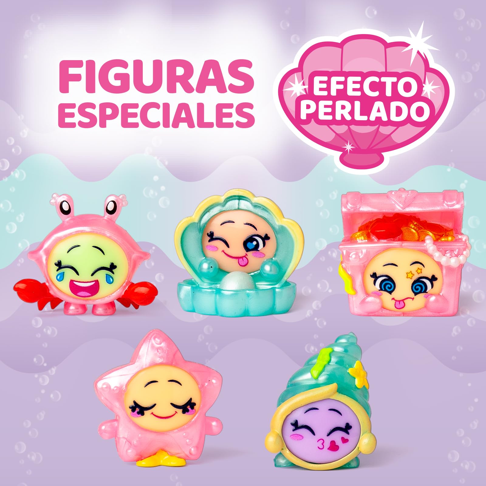 MOJI POPS Pearl Series – Multipack con 6 Figuras coleccionables con caritas Reversibles (1 Sorpresa con Efecto Perlado). 6/6 — view 5