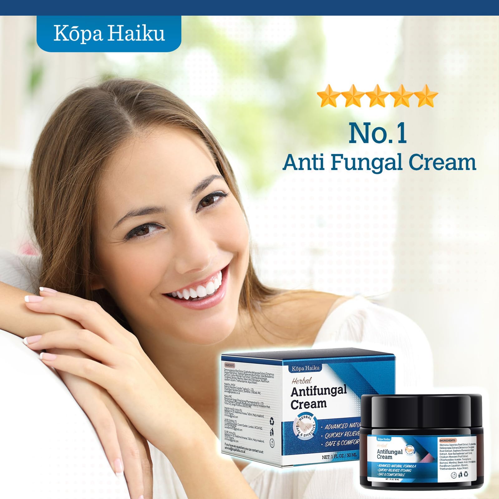 Crema Antimicotica Piedi Funghi Pelle: Antimicotico Pelle e Piede d’Atleta – Crema Funghi Idratante e Protettiva per Piedi Secchi (30g)
