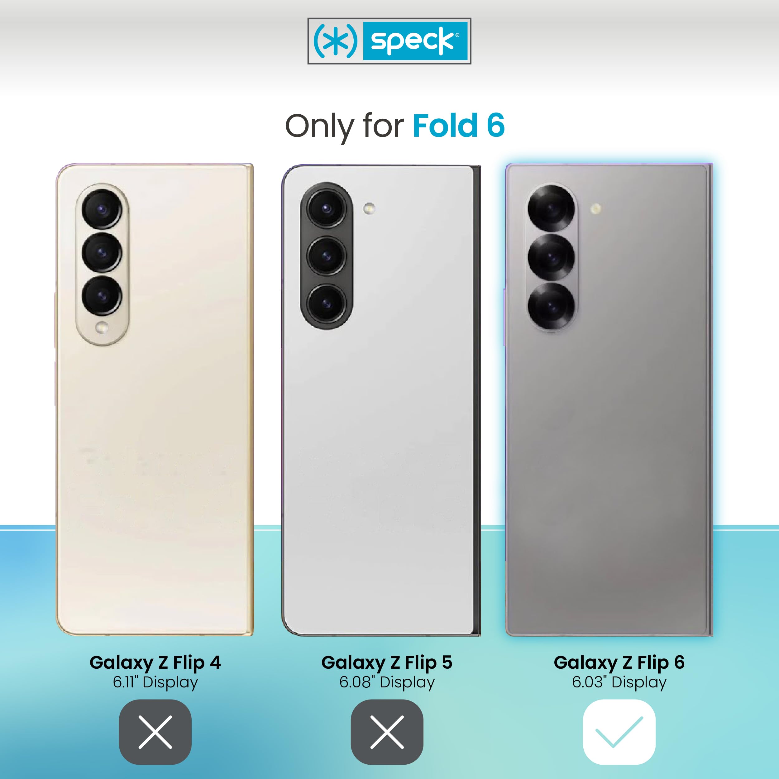 Speck Presidio Perfect-Clear Fold Custodia Trasparente Anti-ingiallimento Per Google Pixel Fold - Protezione Cadute 3m
