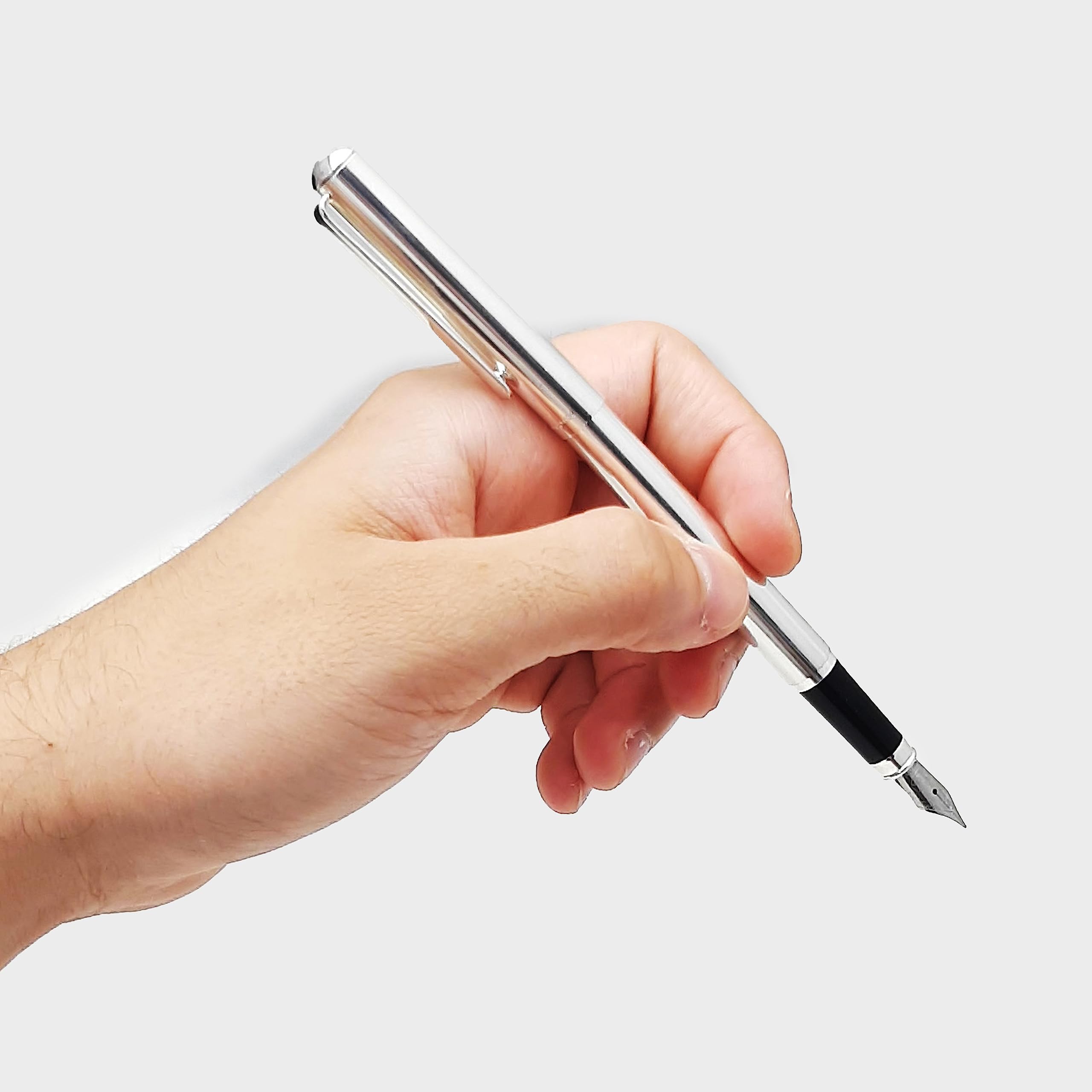 Generico Penna stilografica PALLAS realizzata in argento massiccio 925/1000 lucidato a specchio