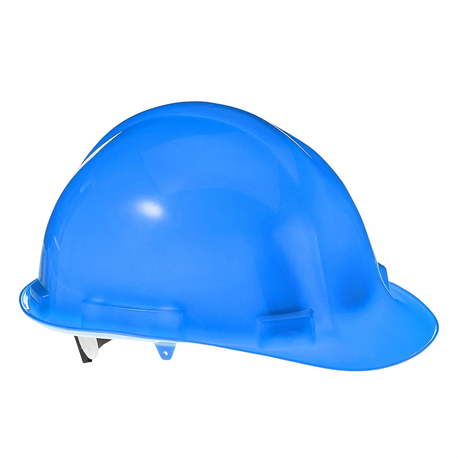 Commercial Hard Hat, 4-Point Ratchet Nylon Suspension, Blue: Tools & Home Improvement