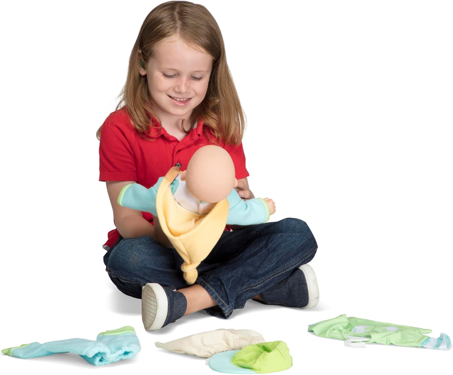 Melissa & Doug Mine to Love Mix & Match Playtime Doll Clothes for 12”-18” Unisex Dolls (6 pcs)